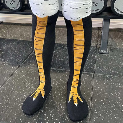 Cluckin Chicken Leg Socks