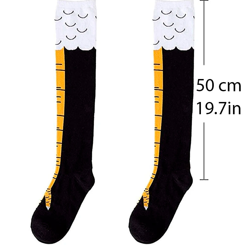 Cluckin Chicken Leg Socks